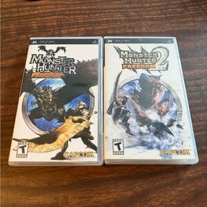 Monster Hunter: Freedom 1 & 2 (lot of 2)
